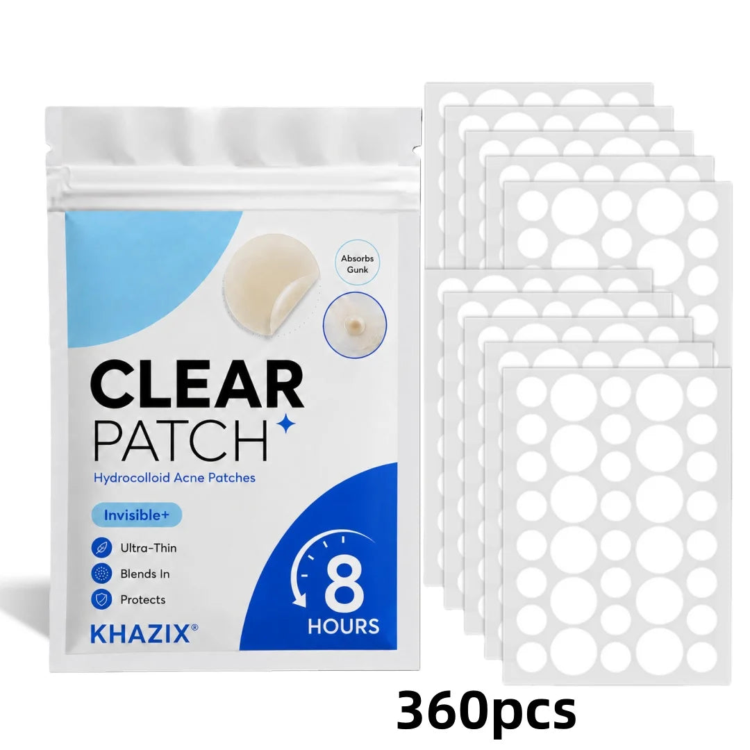 36pcs Skin-Calming Acne Patches - Hydrocolloid Technology Gently Heals Blemishes, invisibleProtection.