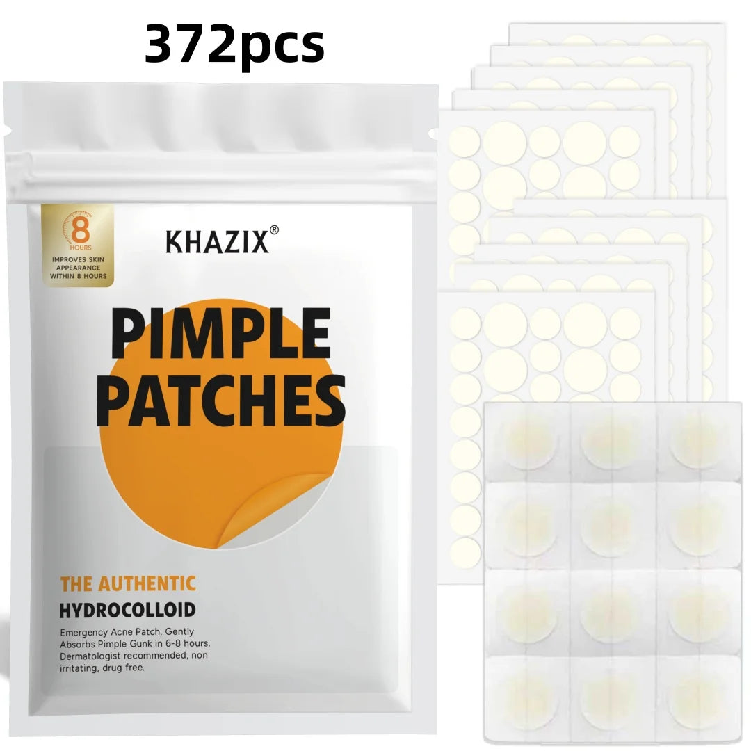 36pcs Skin-Calming Acne Patches - Hydrocolloid Technology Gently Heals Blemishes, invisibleProtection.