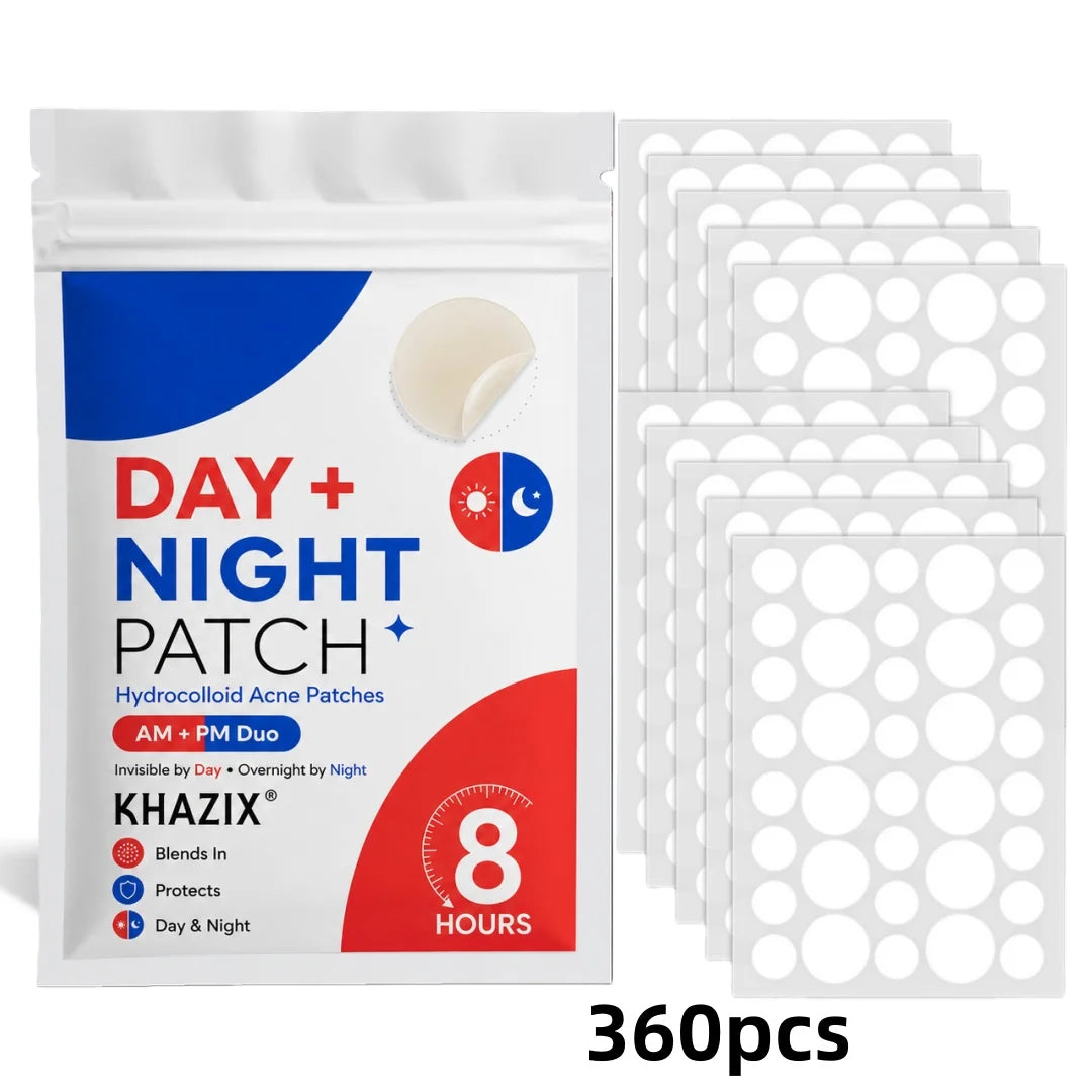 36pcs Skin-Calming Acne Patches - Hydrocolloid Technology Gently Heals Blemishes, invisibleProtection.