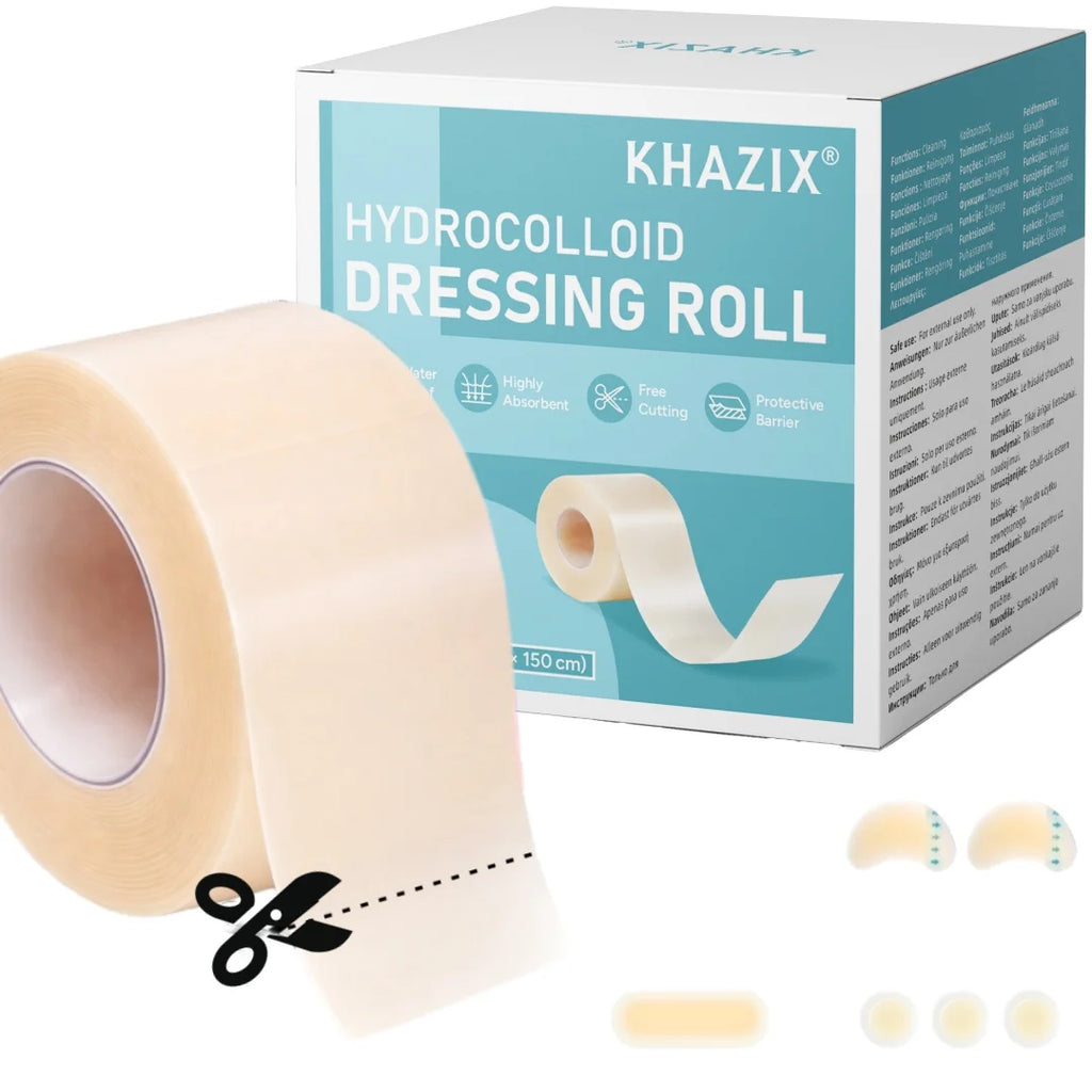 Pimple Patch Artificial Skin Wound Dressing Freely Cuttable Skin-Friendly Adhesive Keep Wound Clean 1 Roll Value Pack.
