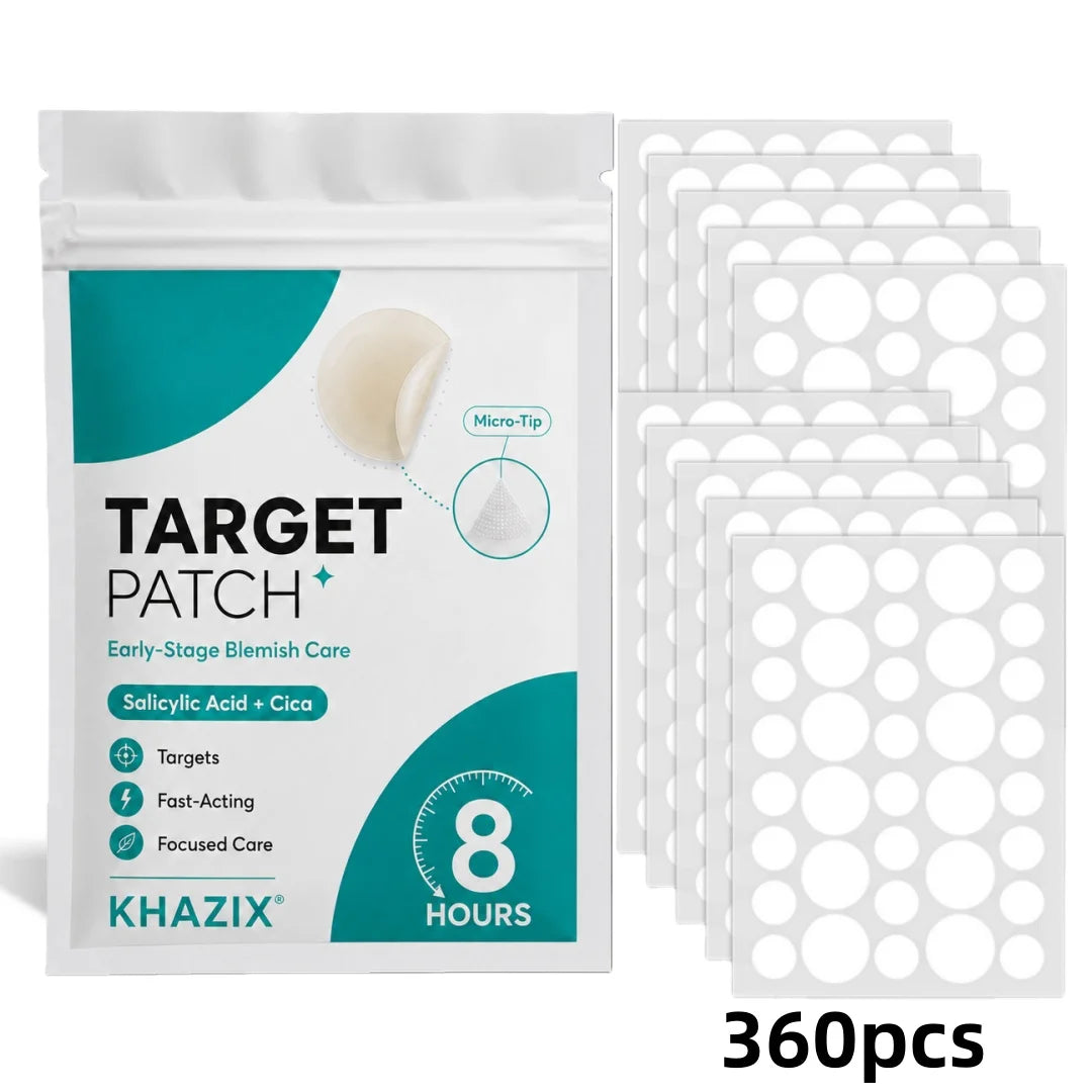 36pcs Skin-Calming Acne Patches - Hydrocolloid Technology Gently Heals Blemishes, invisibleProtection.